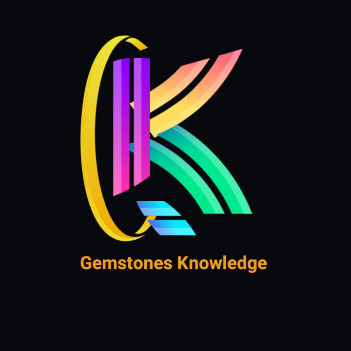 Gemstones Knowledge logo bg black