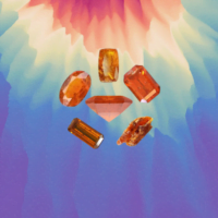orange kyanite image