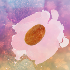 Cabochons Orange Crystals Image