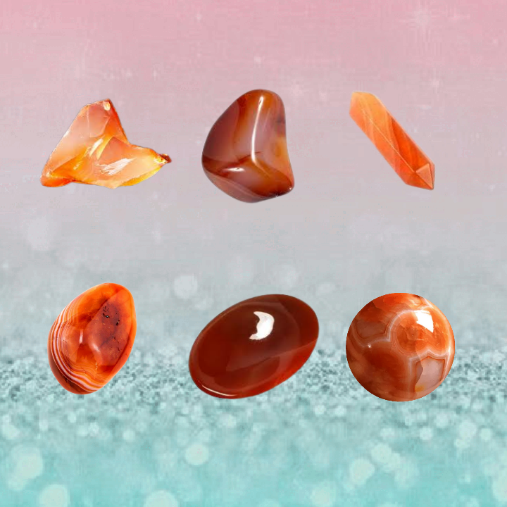 Carnelian Orange Crystals Image