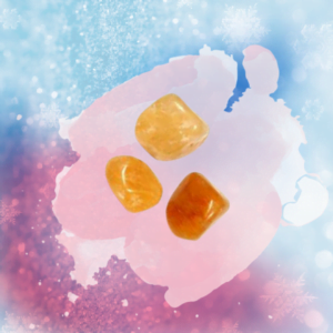Tumbled or Raw Orange Gemstones Image