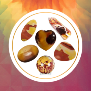 orange mookaite jasper image