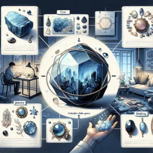 Colombian Blue Smoke Quartz uses