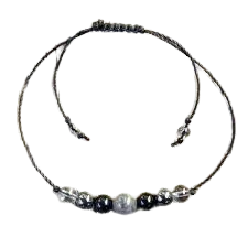 Labradorite and Black Tourmaline Compared