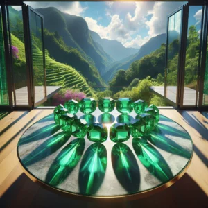 Discover the Magic of Vivid Green Colombian Emeralds
