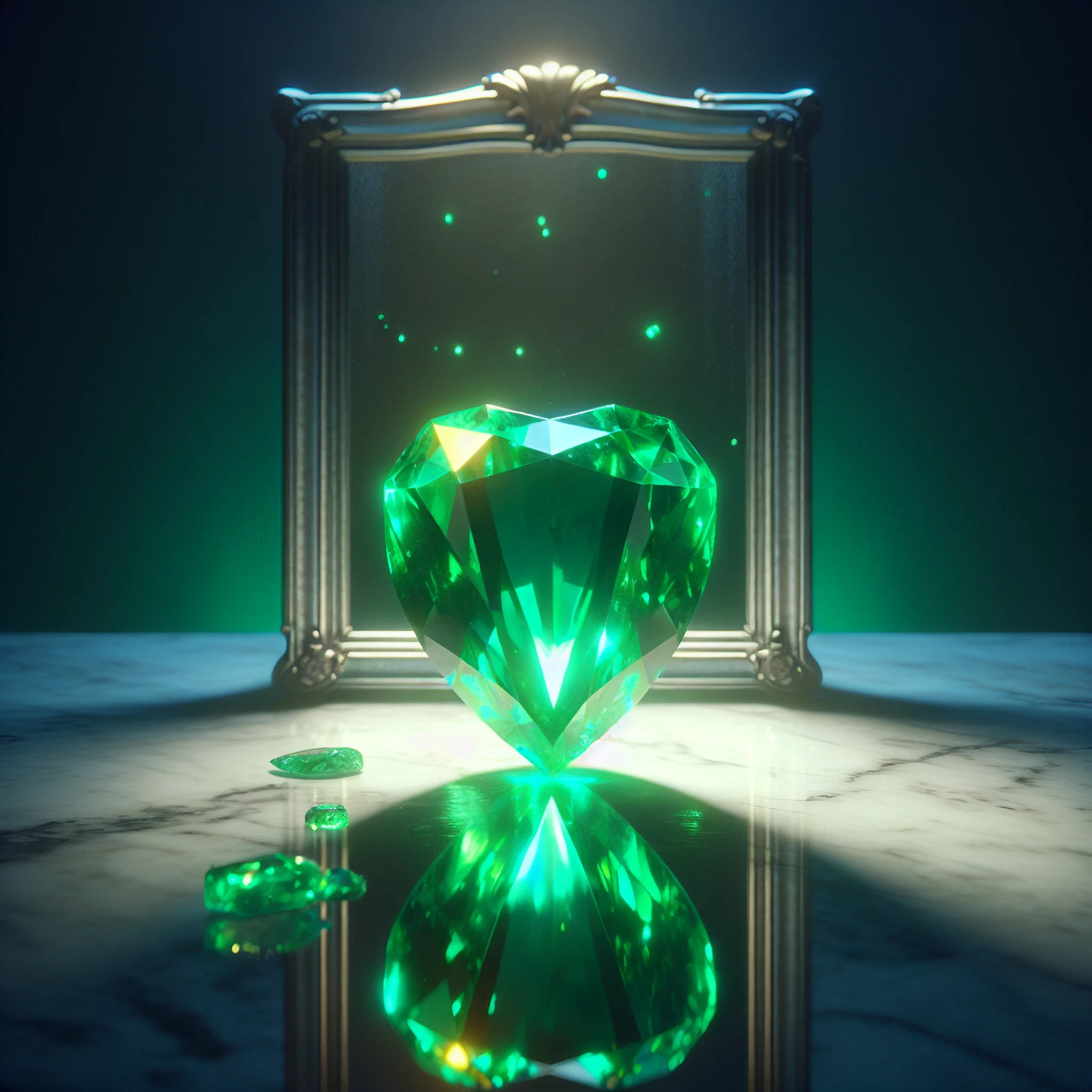 Vivid Green Colombian Emeralds Properties